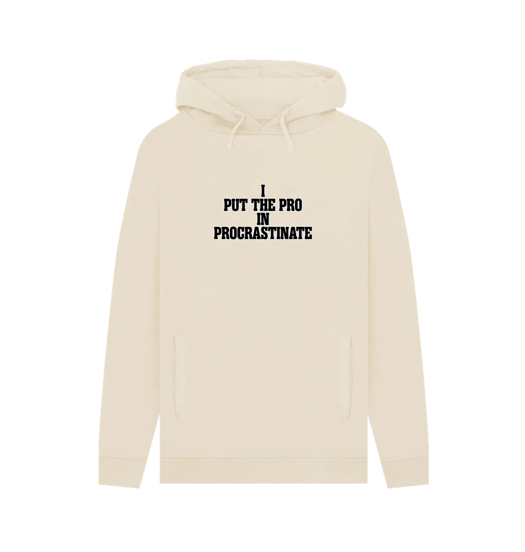 Procrastinate Men's Hoodie