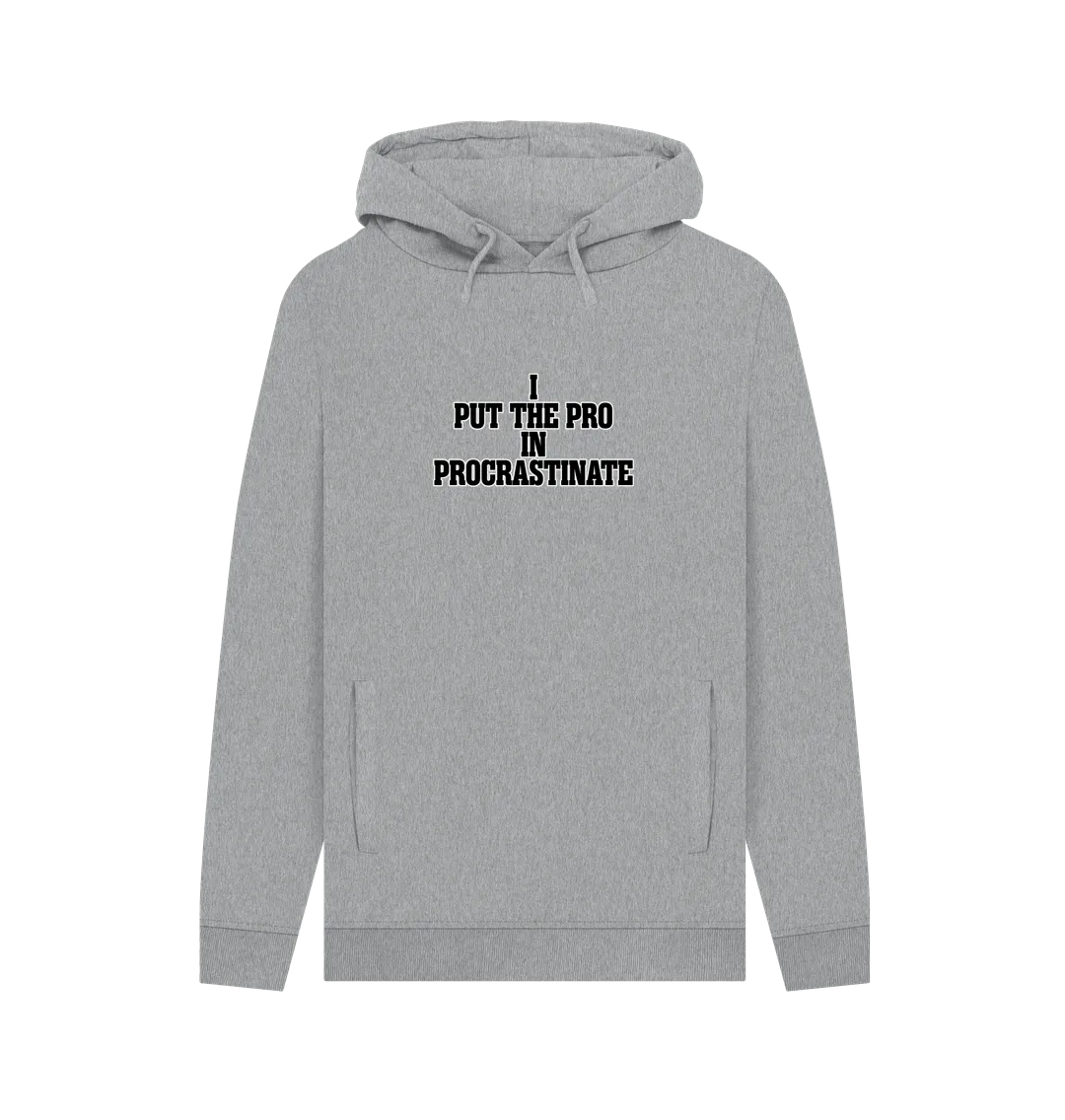 Procrastinate Men's Hoodie