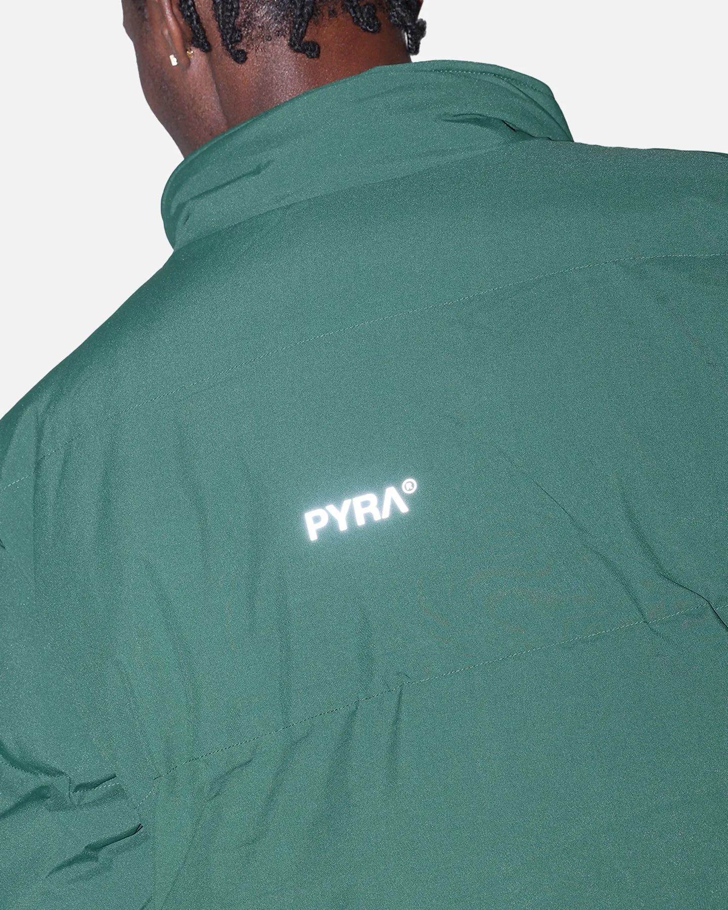 Pyra Padded Puffa Jacket Green