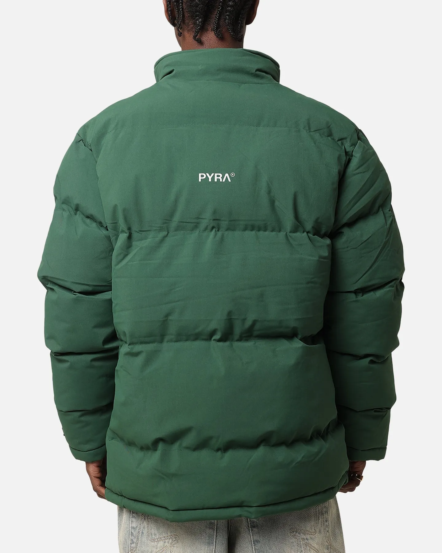 Pyra Padded Puffa Jacket Green