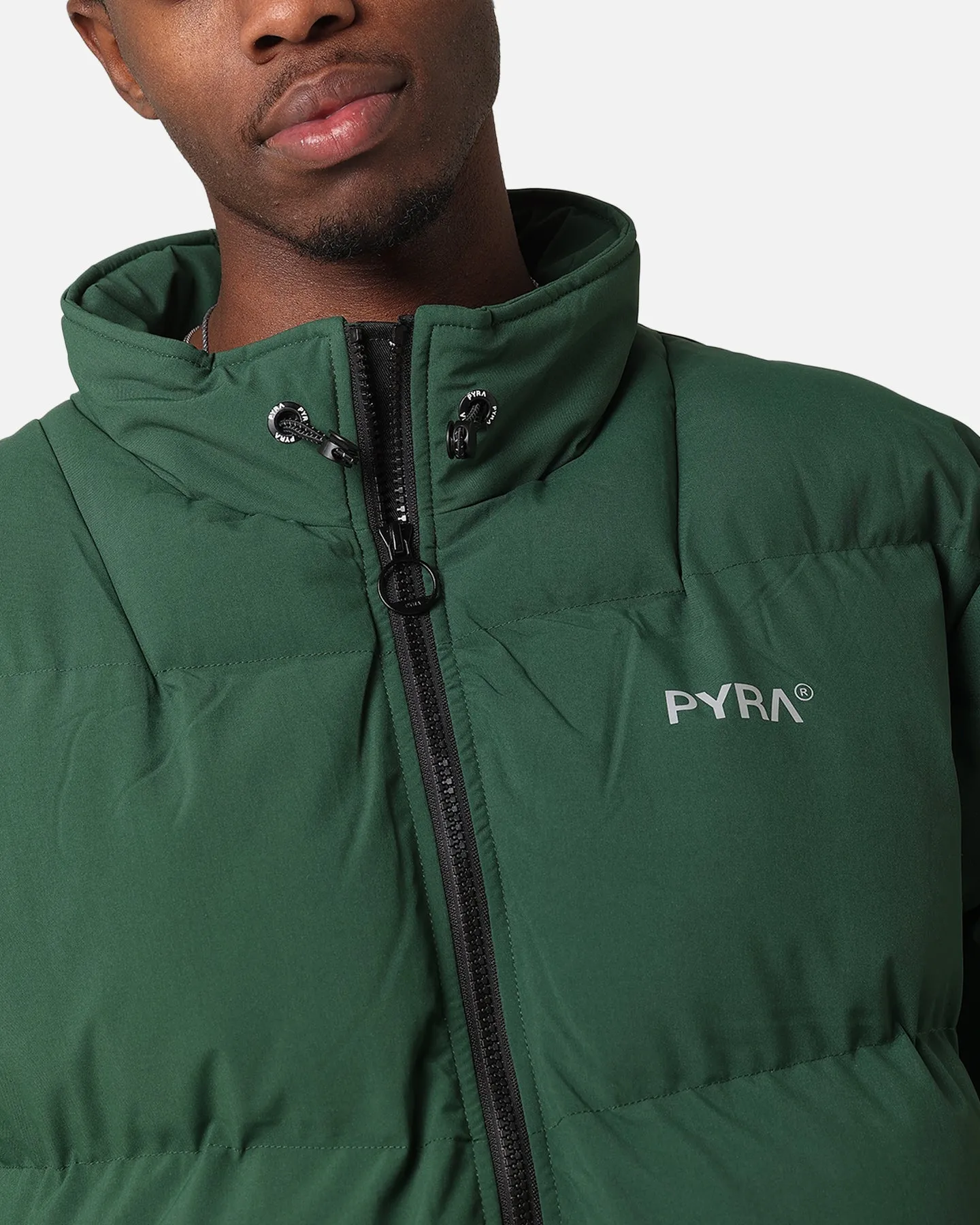 Pyra Padded Puffa Jacket Green