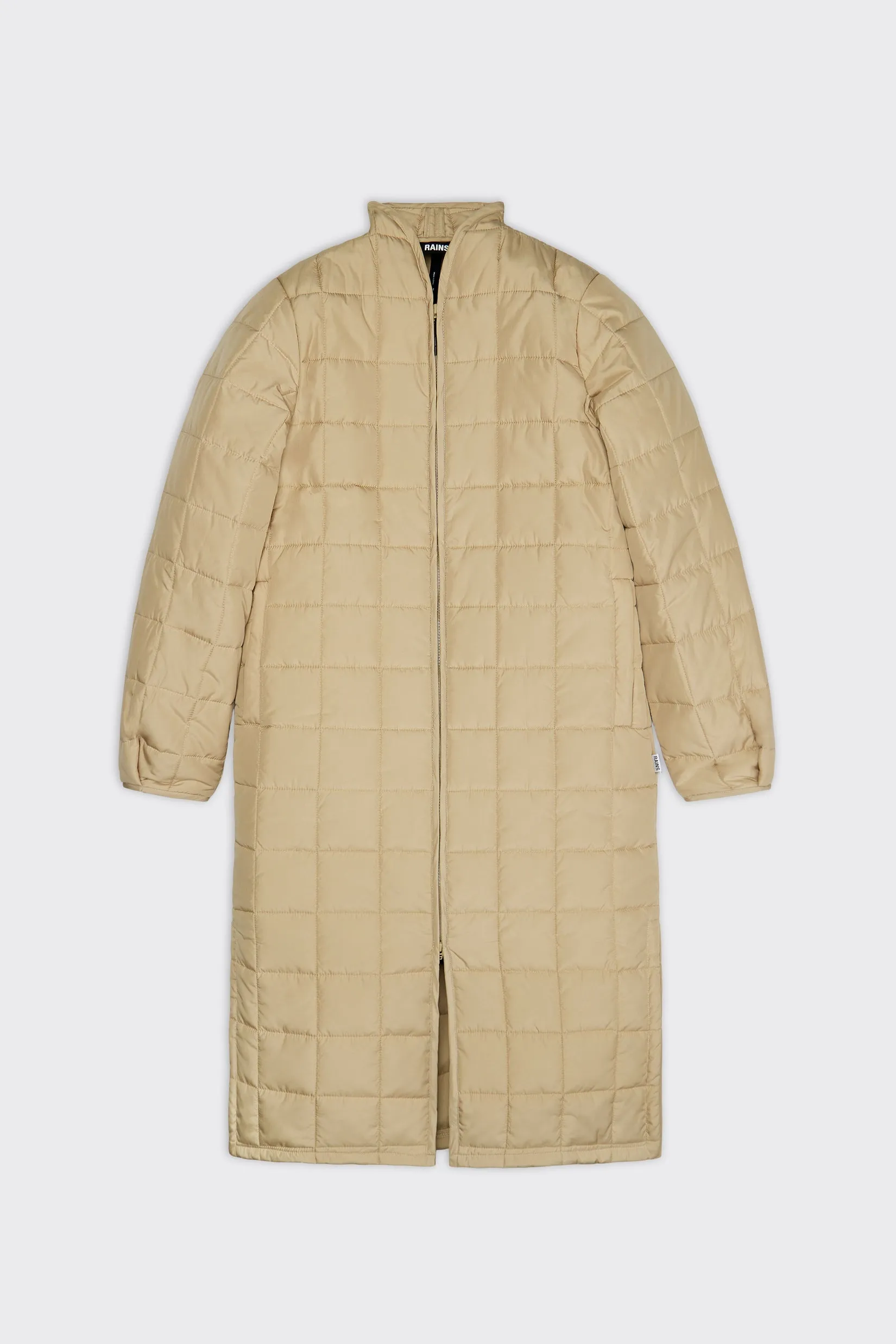 RAINS Liner Quilted W Coat | Sand