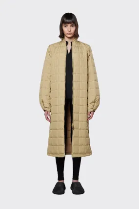 RAINS Liner Quilted W Coat | Sand