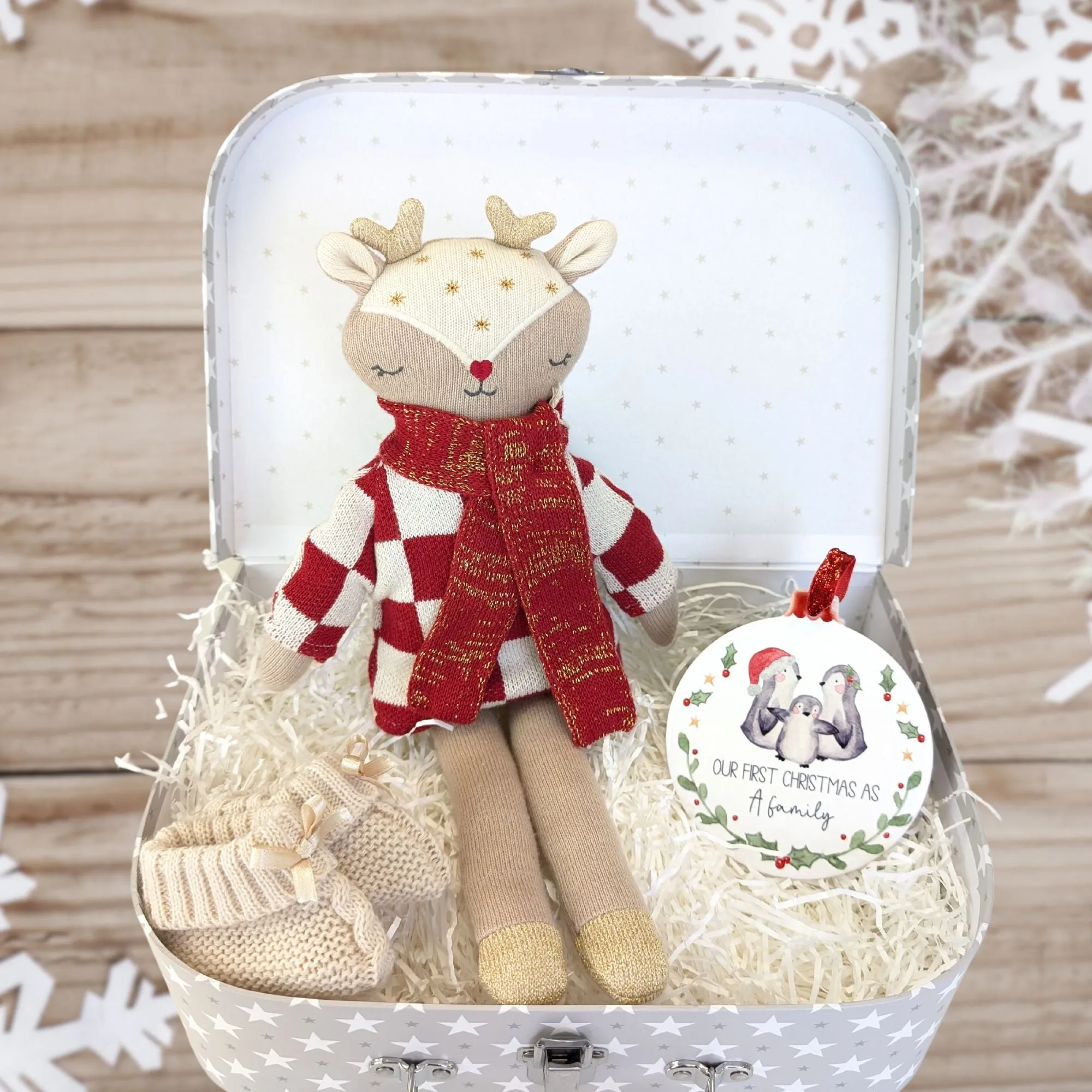 Rosie the Reindeer - Baby's First Christmas Hamper