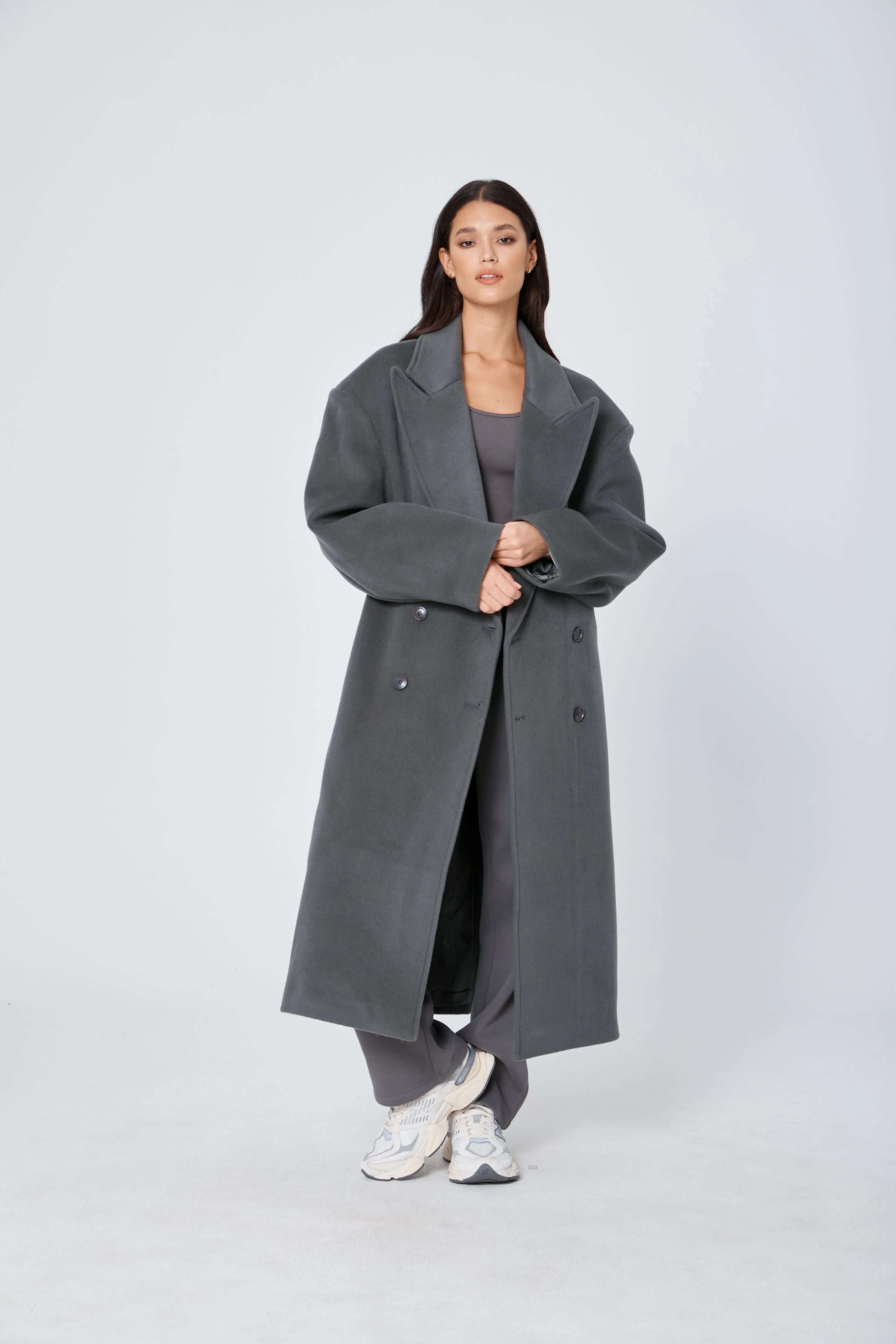 ROZALIA x ATOIR Womens The Coat Stone