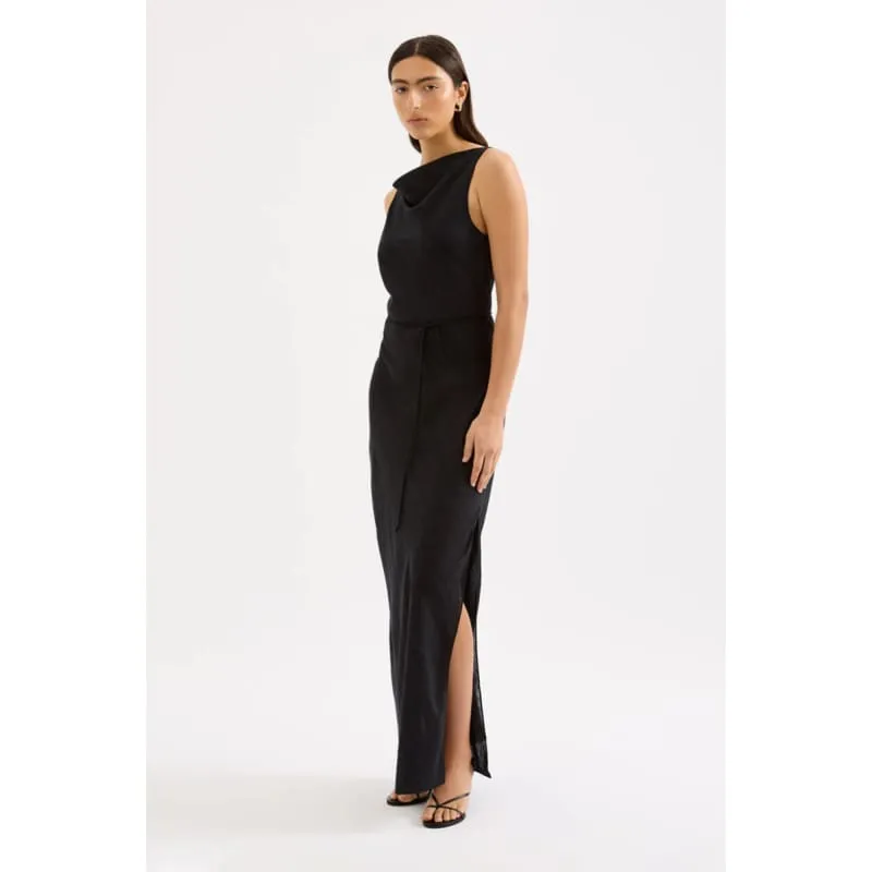 Serine Maxi Dress | Black