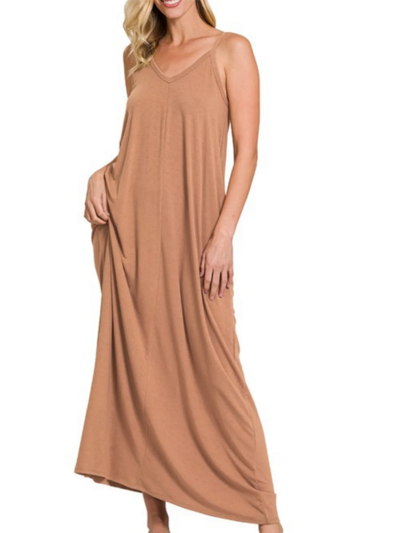 Sheila Maxi Dress - Cocoa