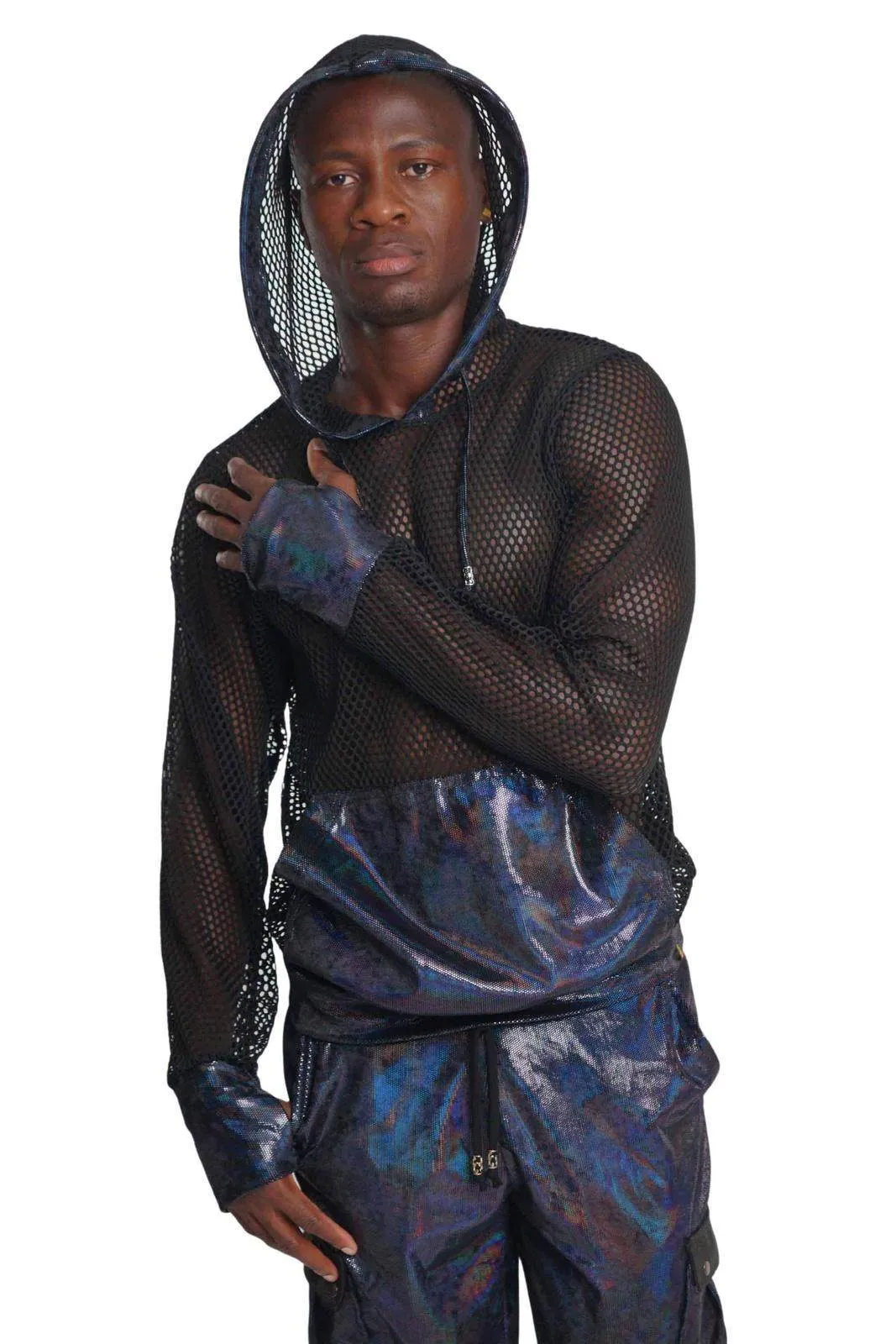 Showtime Mesh Hoodie - Panther