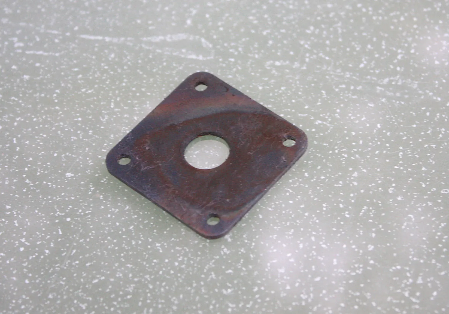 Steel jack socket plate