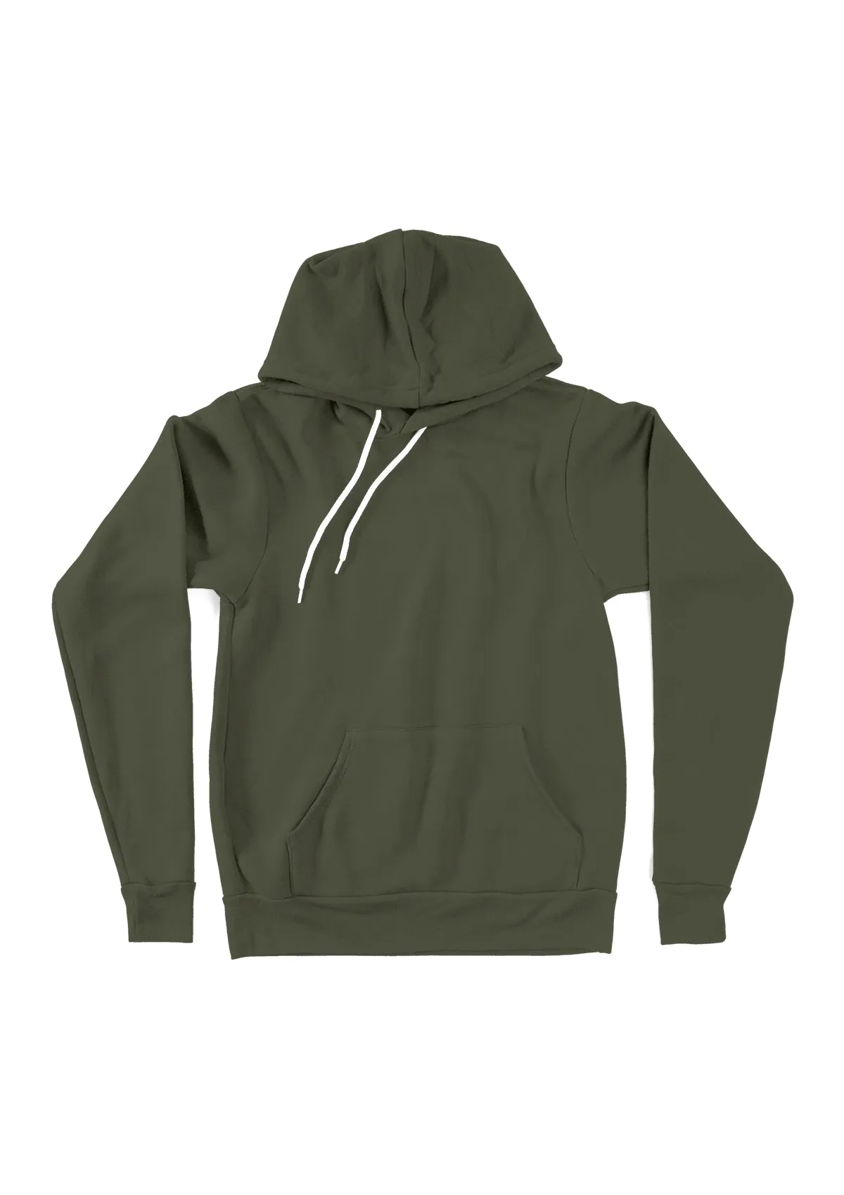 Unisex Sponge Fleece Pullover Hoodie – Military Green