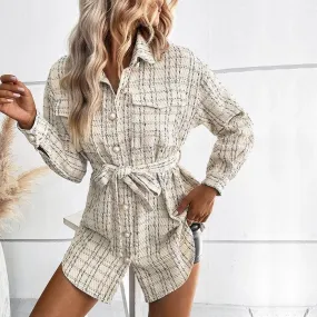 Vintage Plaid Coat