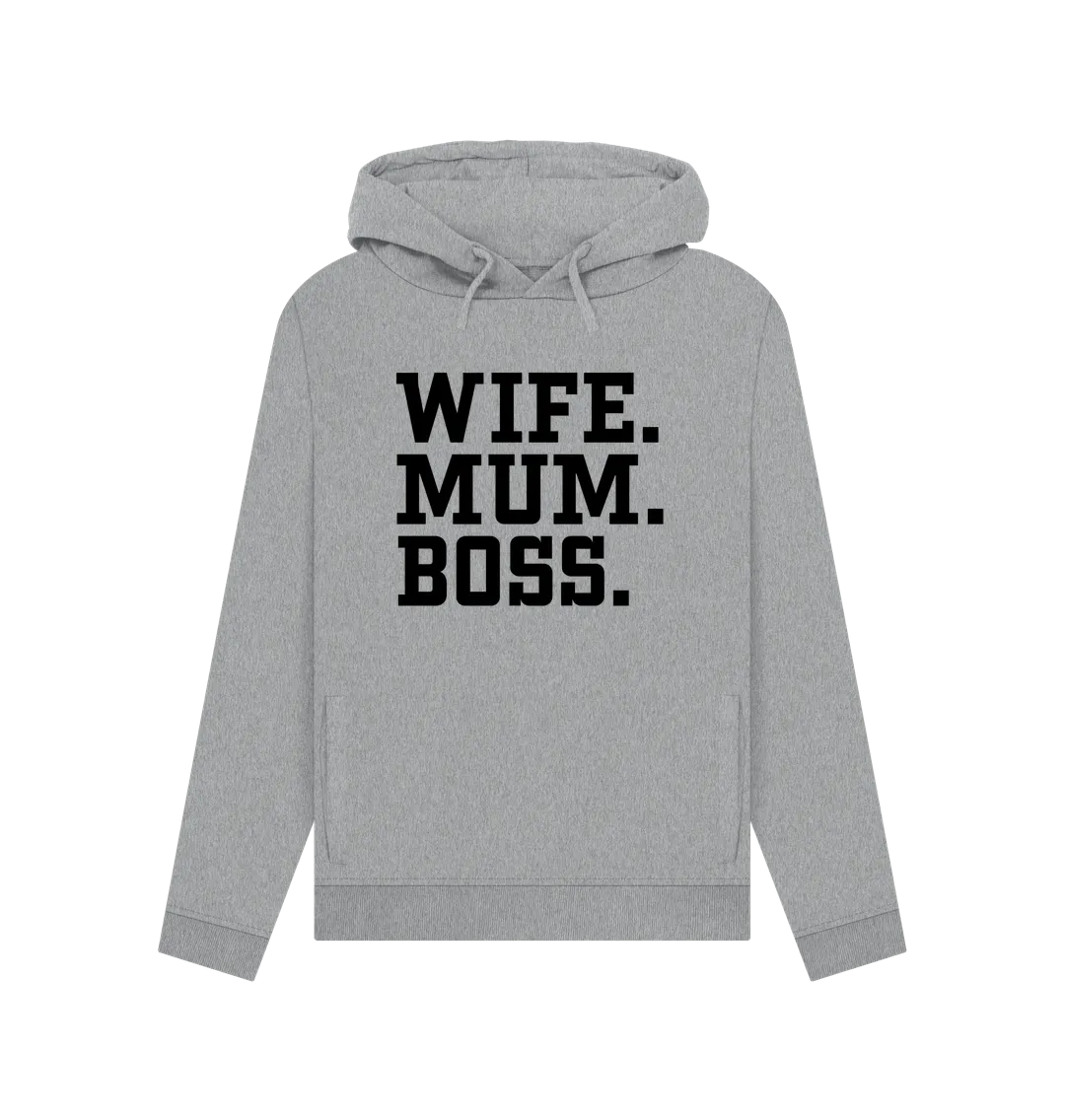 Wife Mum Boss Women's Hoodie