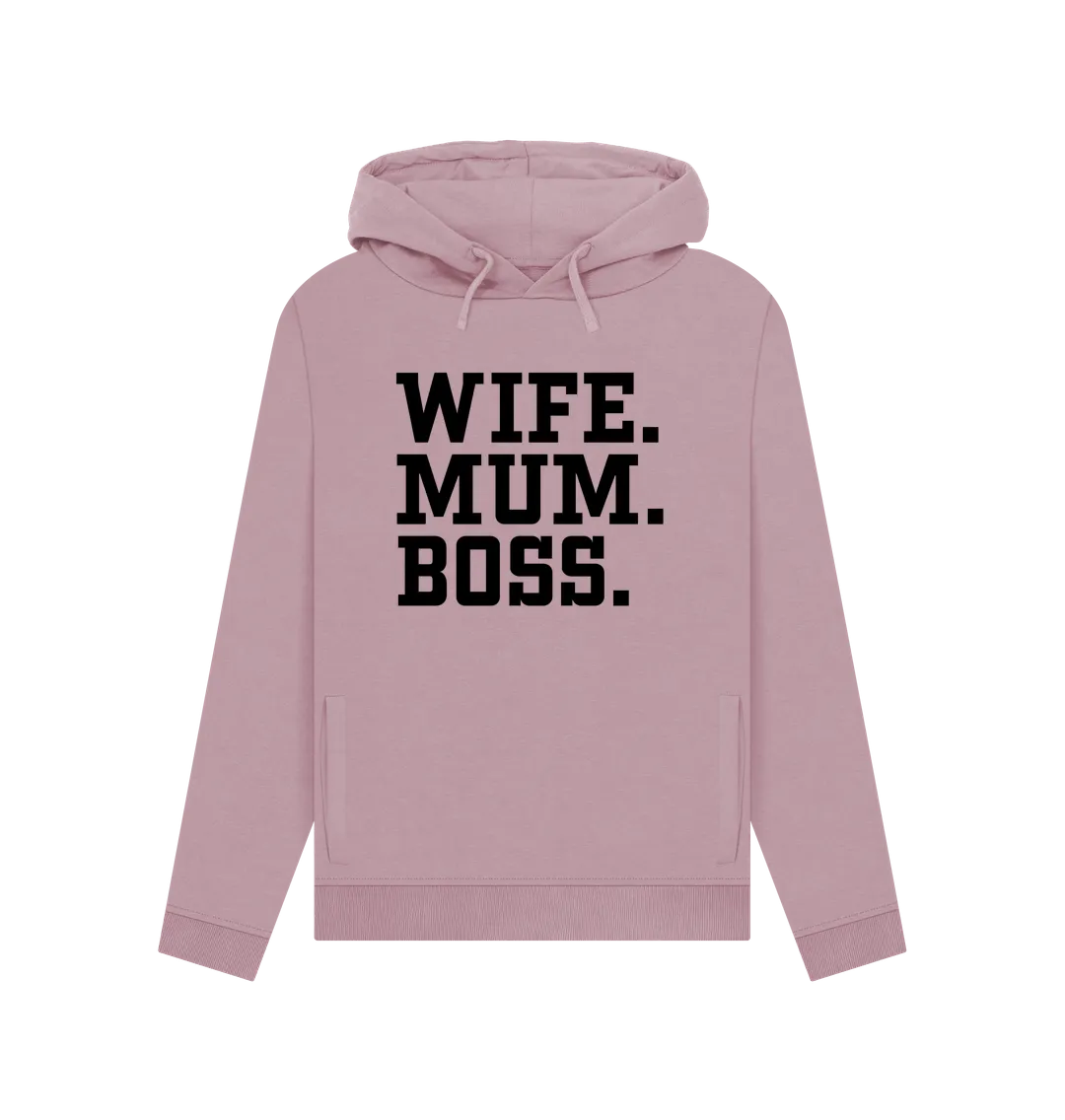 Wife Mum Boss Women's Hoodie