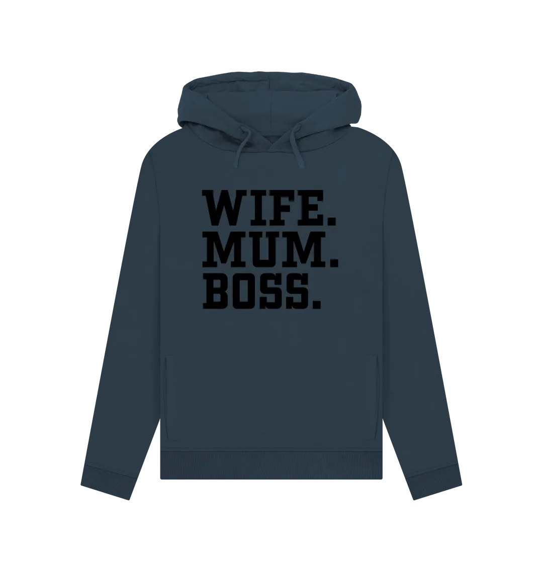 Wife Mum Boss Women's Hoodie