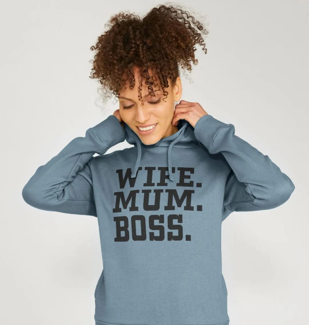 Wife Mum Boss Women's Hoodie