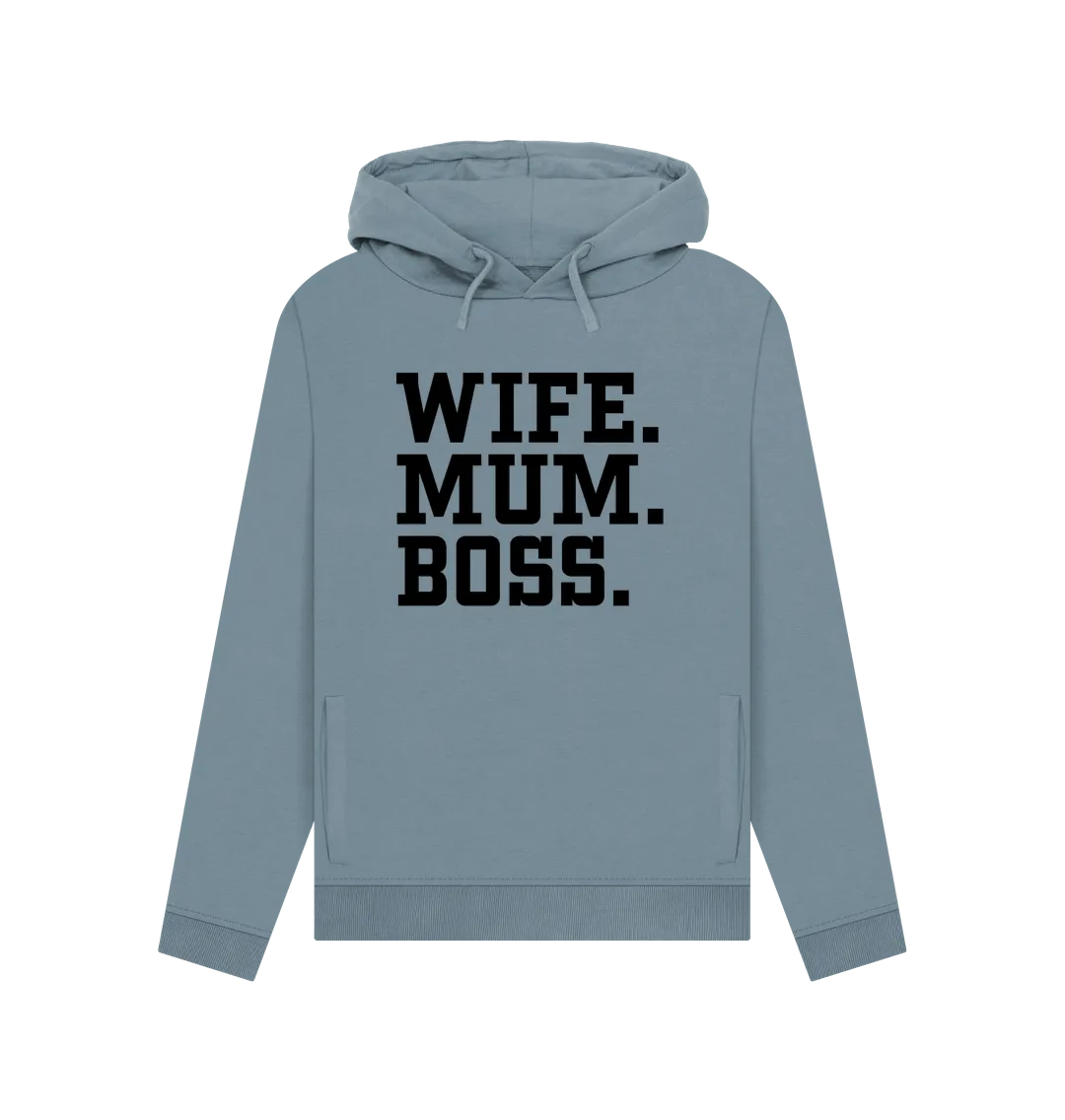 Wife Mum Boss Women's Hoodie