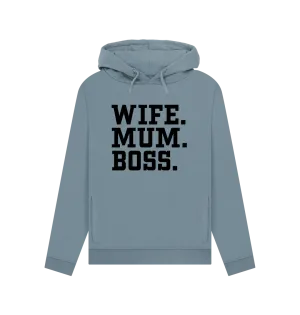 Wife Mum Boss Women's Hoodie