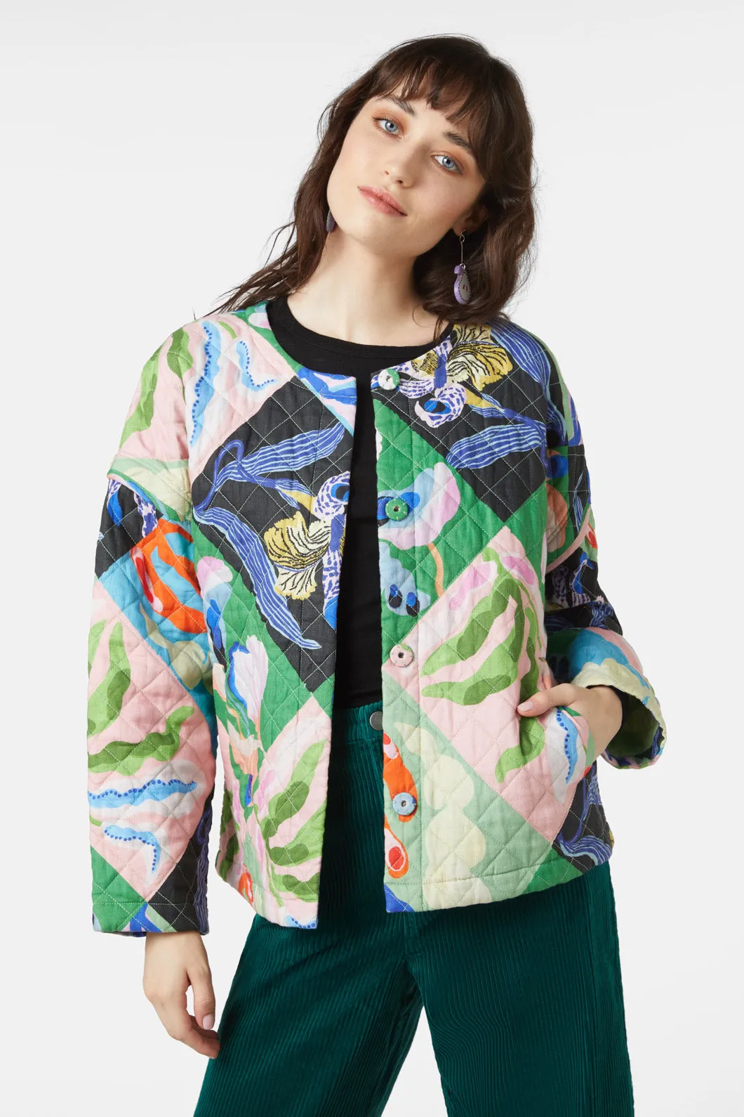 Window Garden Quilted Jacket